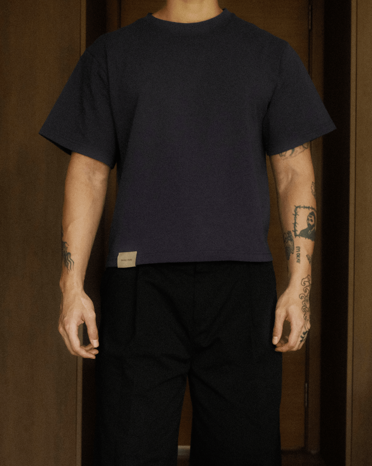 Clean Fit Tee in Night