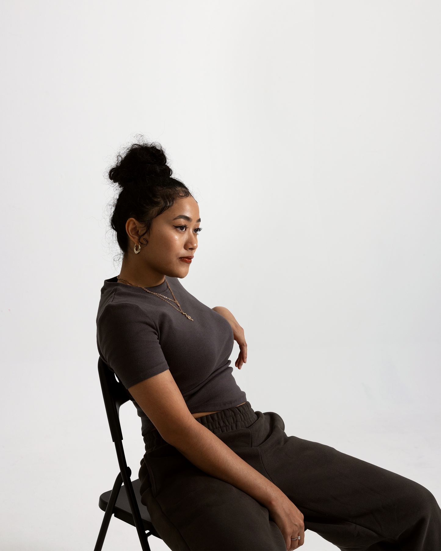 Curve Tee (Stone)