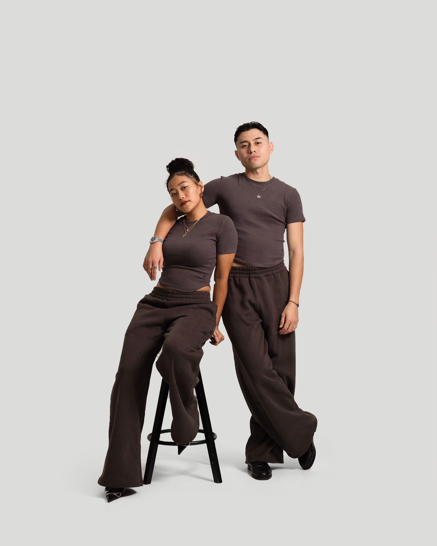 Slouch Slacks (Graphite)
