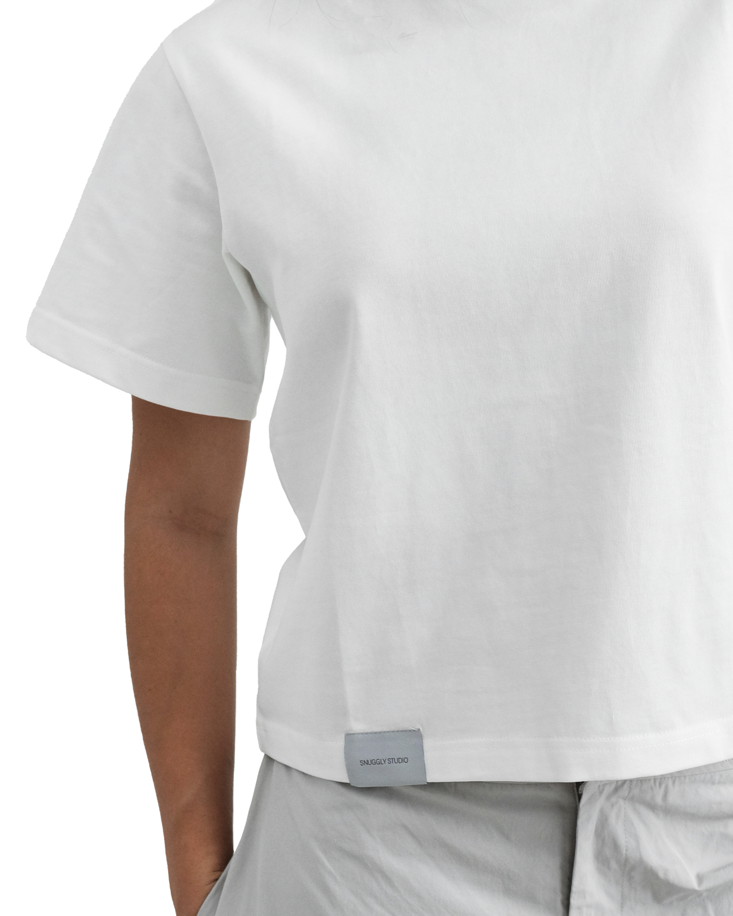 Clean Fit Tee in Salt