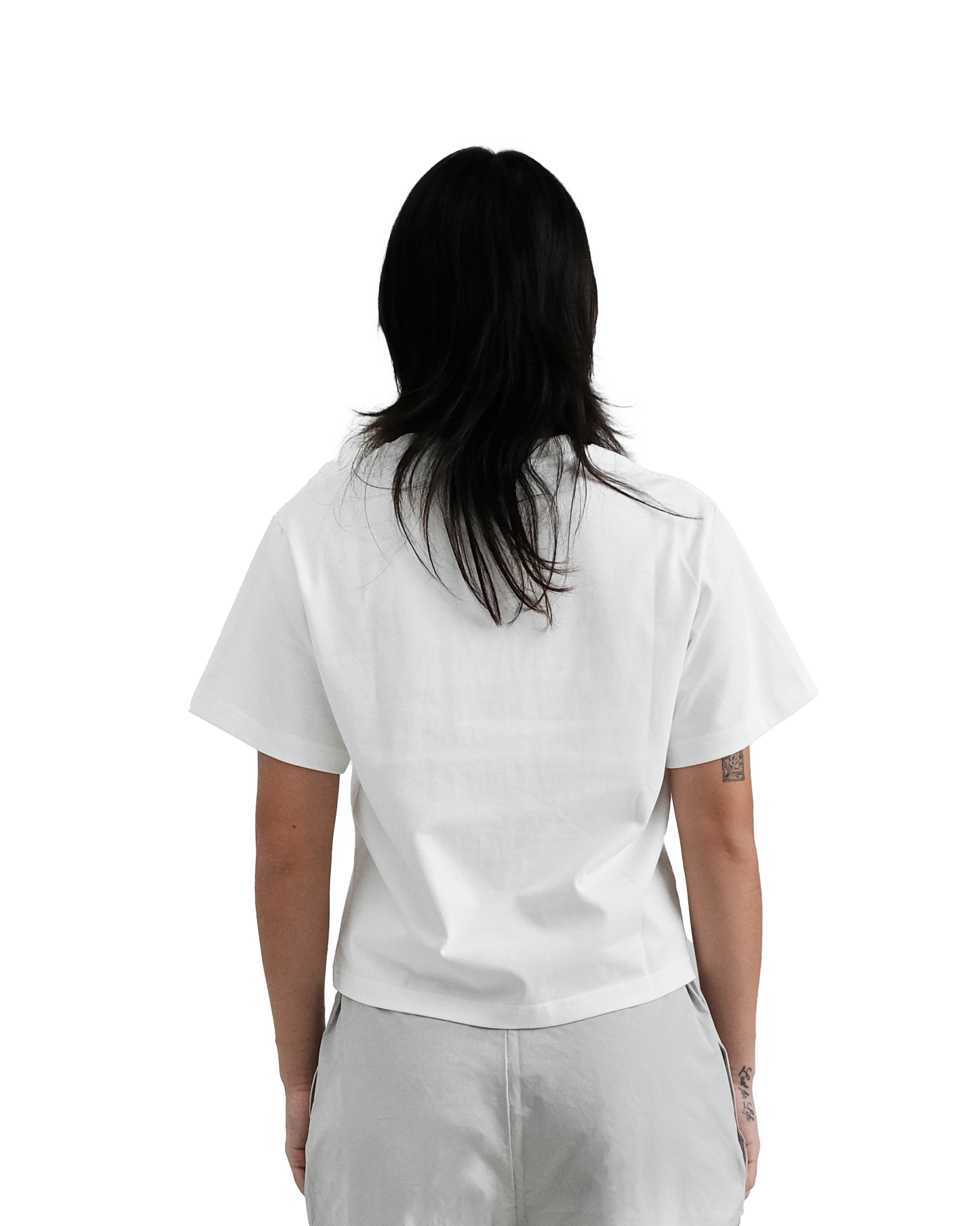 Clean Fit Tee in Salt