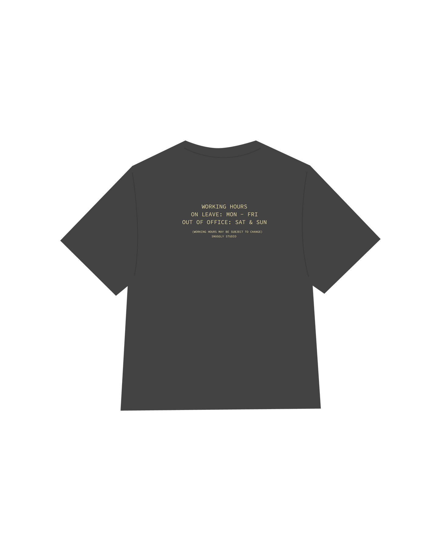 Working Hours Tee (Stone)