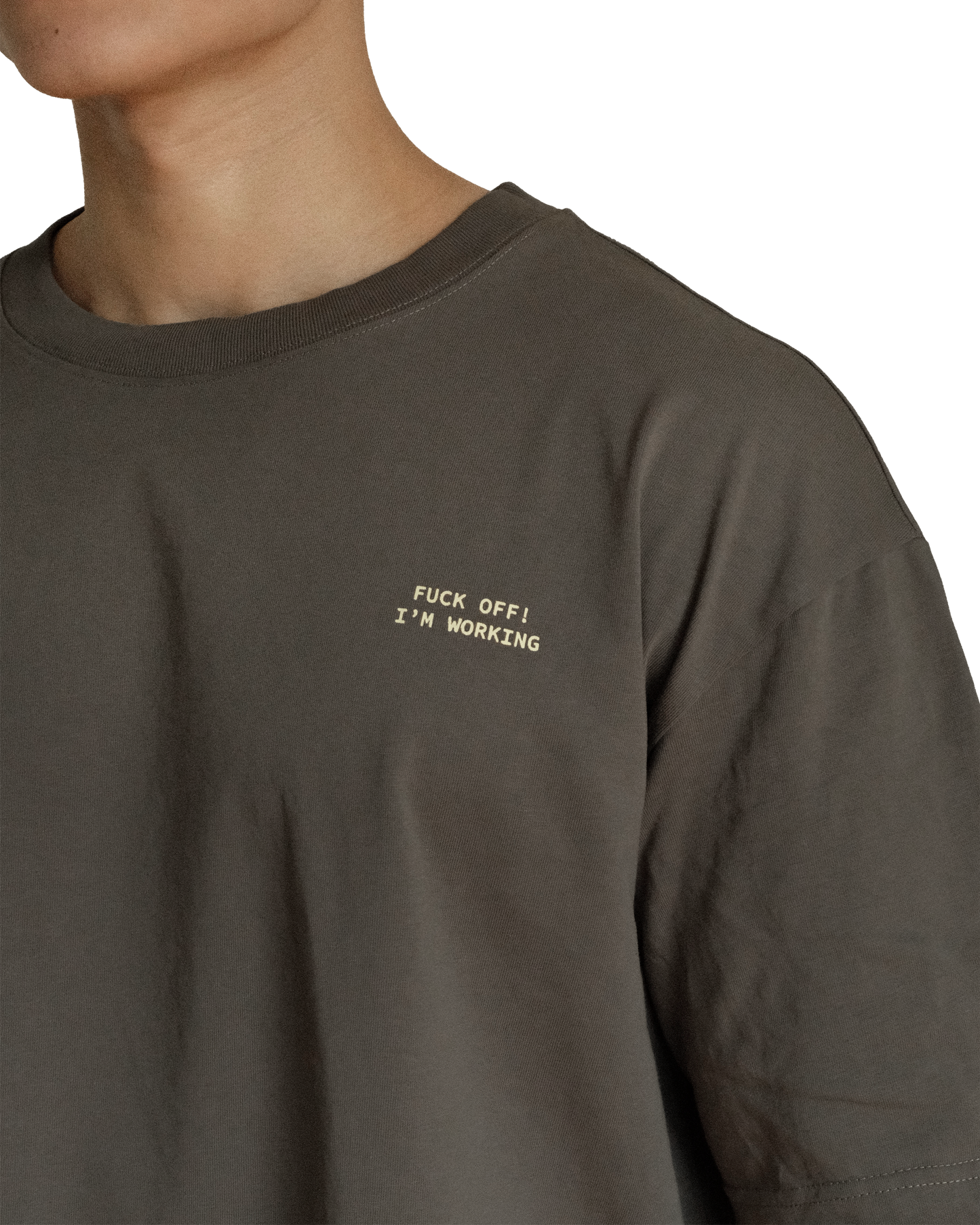 Working Hours Tee (Stone)