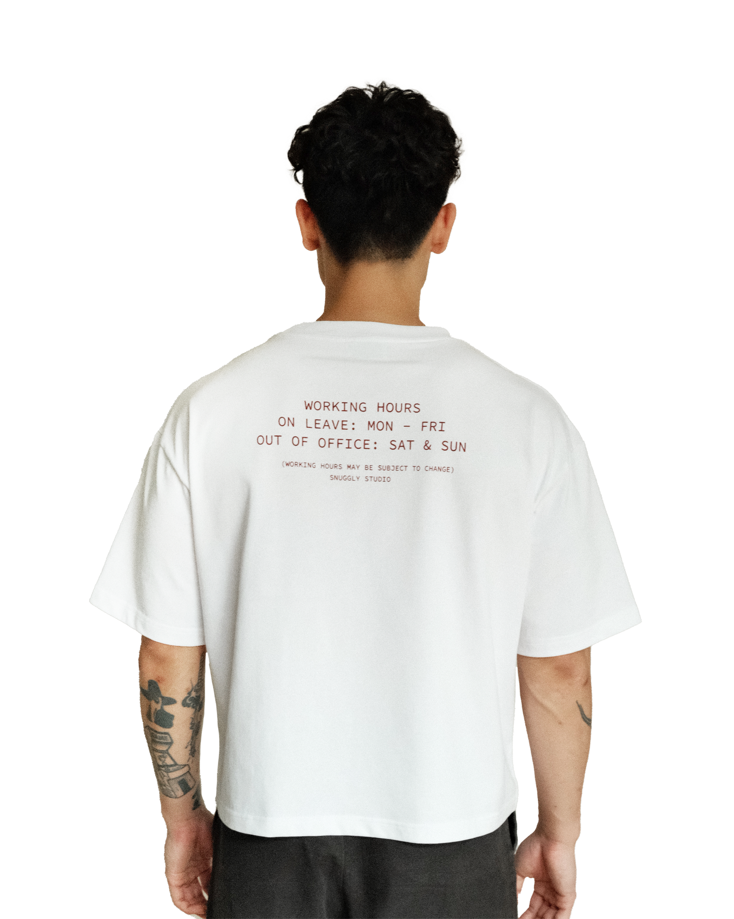 Working Hours Tee (Salt)