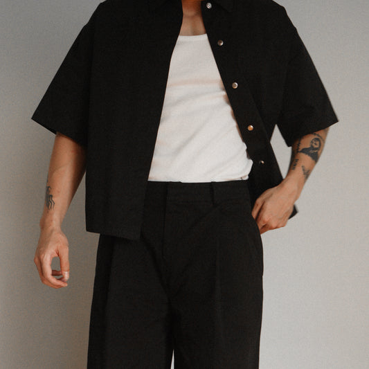 Boxy Shirt in Ink