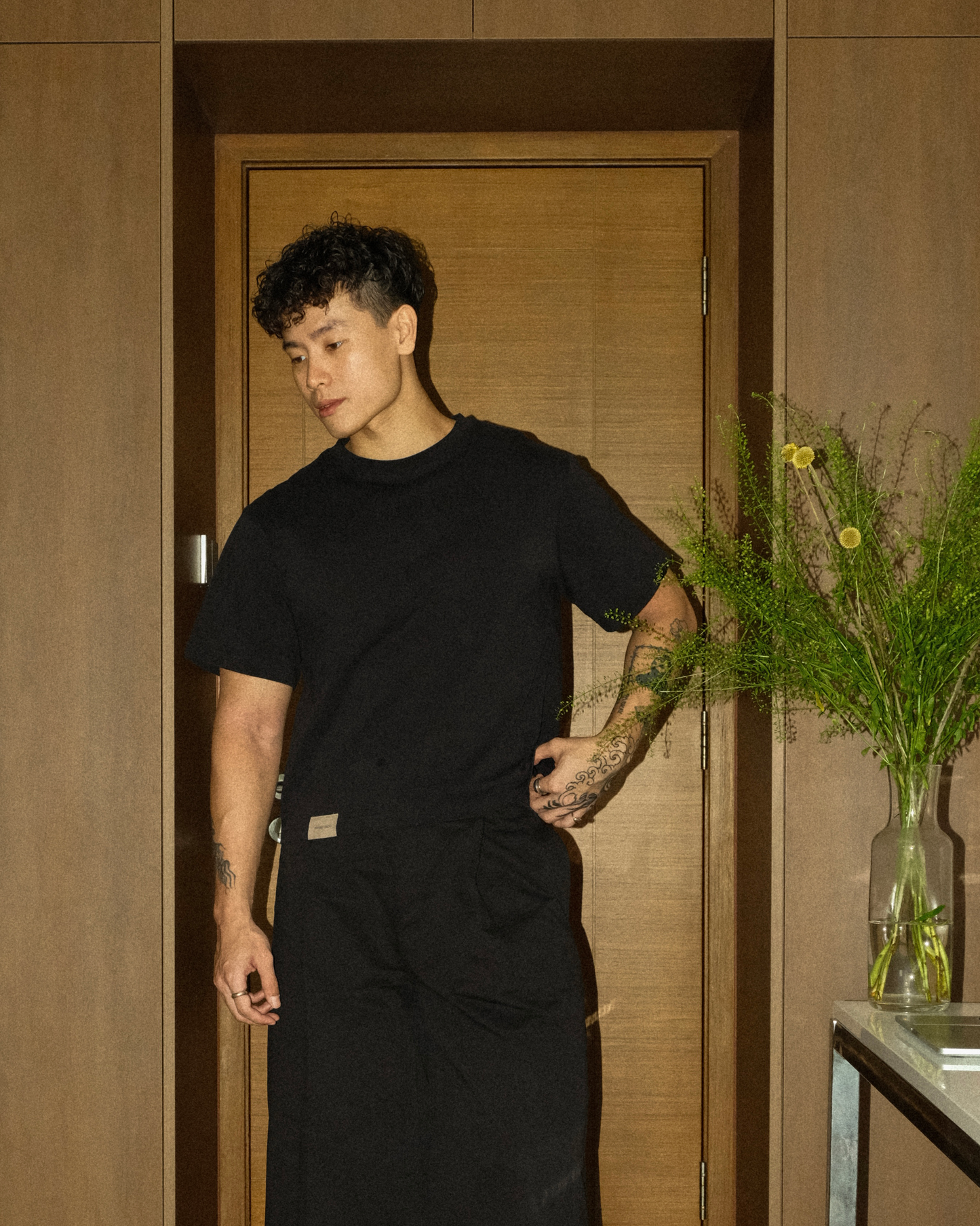 Clean Fit Tee in Ink
