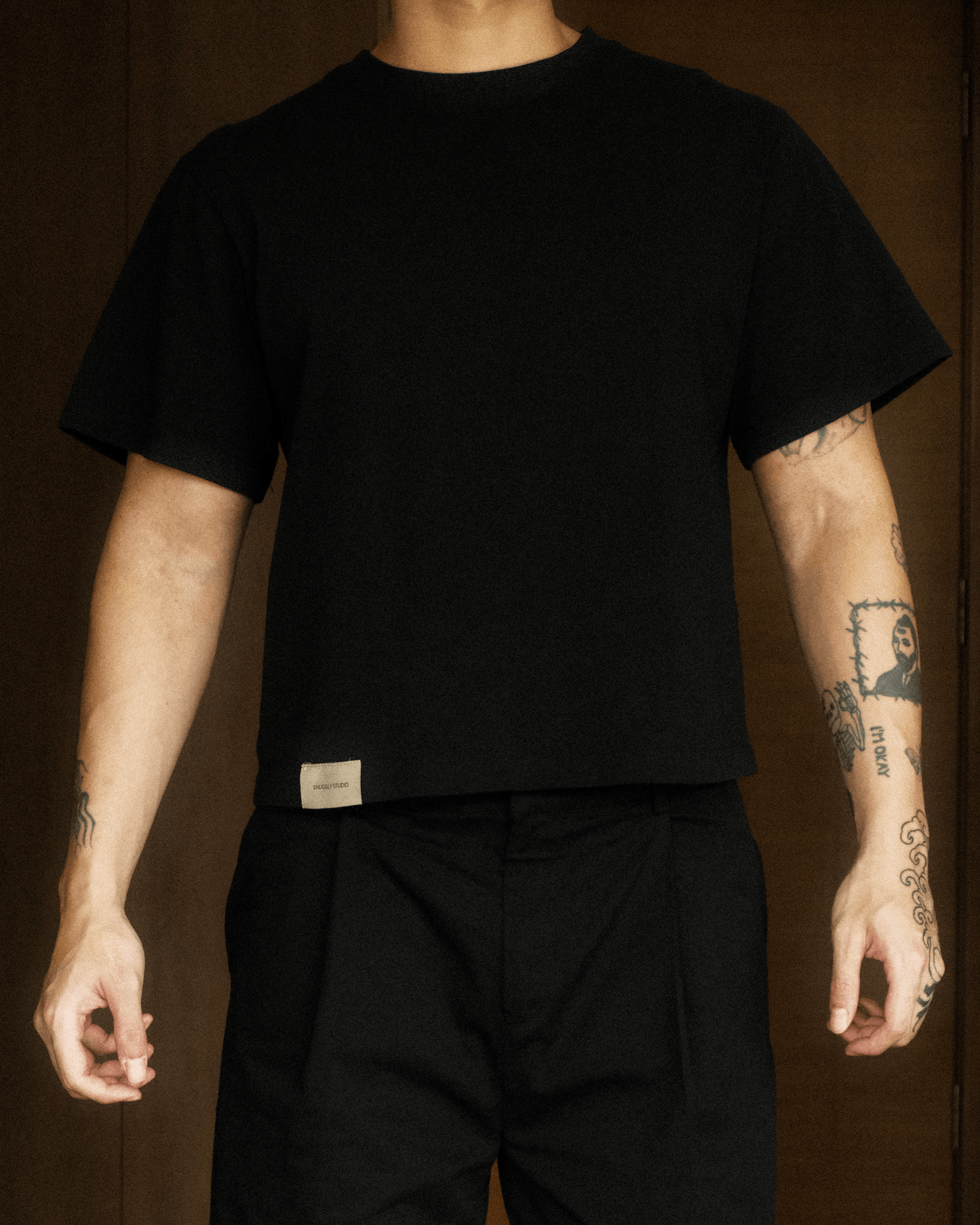 Clean Fit Tee in Ink