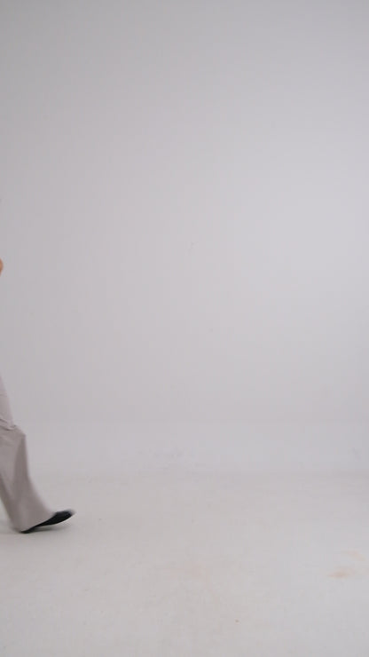 Nylon Slacks in Slate